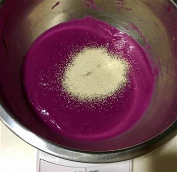 烤紫薯饼的做法步骤4