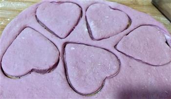 烤紫薯饼的做法步骤7