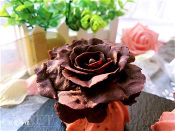 手工巧克力玫瑰花的做法步骤23