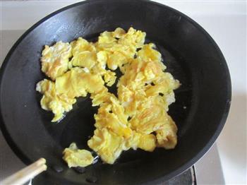 鸡蛋炒乌塌菜的做法步骤4