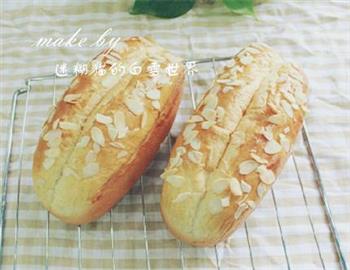 杏仁吐司，简单容易的松软面包的做法图解13
