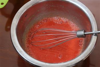 红丝绒蛋糕卷的做法步骤3