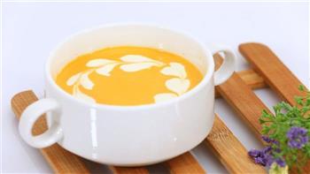 奶油南瓜汤—迷迭香的做法图解7