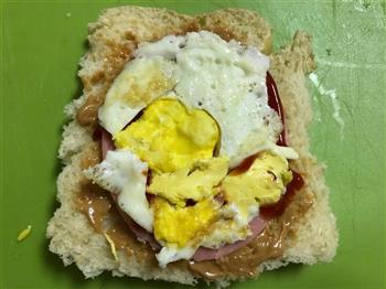 爱心早餐三明治的做法图解7