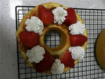 清新草莓裸蛋糕的做法步骤20