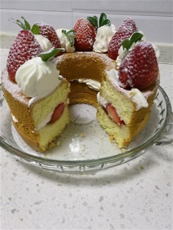 清新草莓裸蛋糕的做法步骤25
