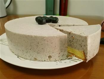 蓝莓酸奶慕斯蛋糕的做法步骤9