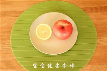烤苹果片  宝宝健康食谱的做法步骤1