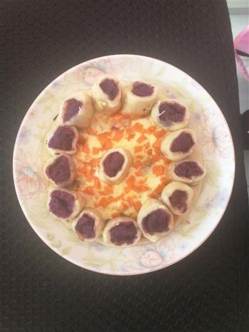 紫薯花边披萨的做法步骤4