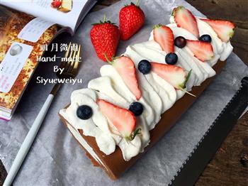 日式巧克力棉花蛋糕卷的做法步骤26