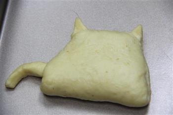 猫咪全麦蜂蜜面包的做法图解10