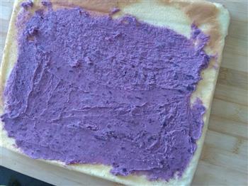 紫薯奶油卷的做法图解9