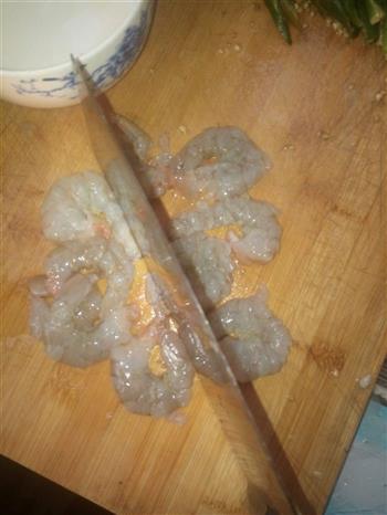 菠萝油条虾的做法图解3