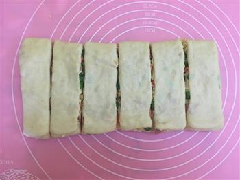 杂蔬火腿芝士面包的做法图解10