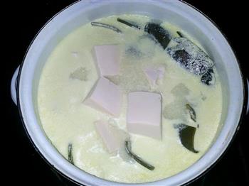 海带蛤蜊奶油汤的做法图解4