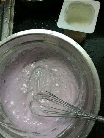 紫薯酸奶溶豆的做法图解1