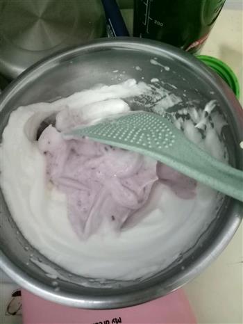 紫薯酸奶溶豆的做法步骤3
