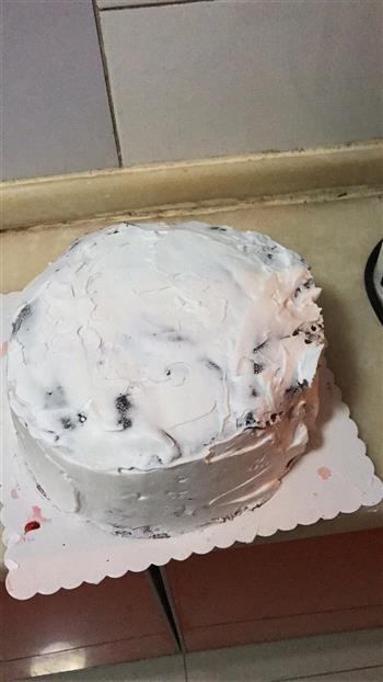 朋友生日 做的千层巧克力蛋糕的做法图解26