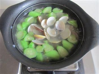 蛤蜊丝瓜汤的做法步骤9