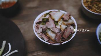 云南豆豉蒸腊肉的做法图解4