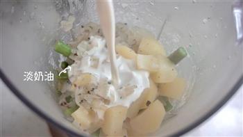 视频-芦笋浓汤-好有春天的味道的做法图解13