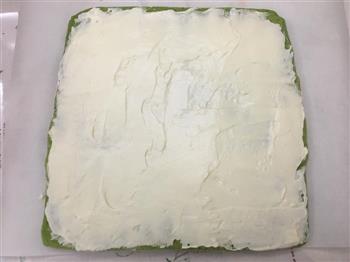 冬日里的一抹绿-菠菜蛋糕卷的做法图解12