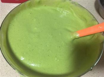 冬日里的一抹绿-菠菜蛋糕卷的做法步骤8