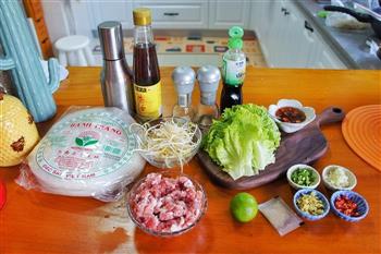 辣炒猪肉越南春卷的做法步骤1