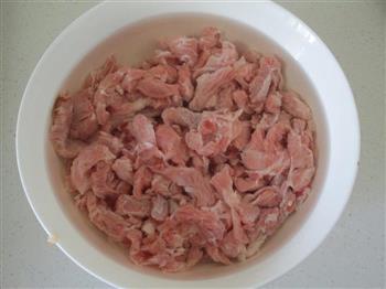 蒜苔炒牛肉丝的做法步骤1