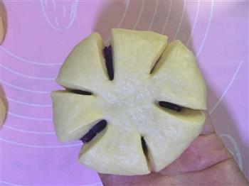 紫薯花包的做法图解6