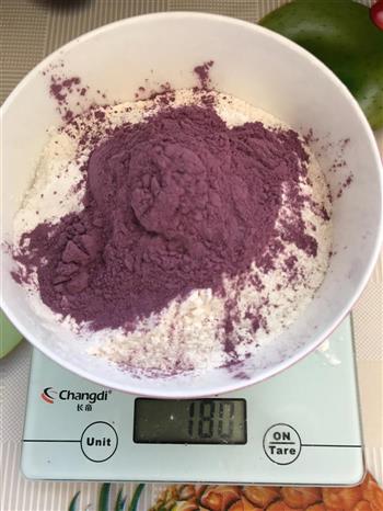 营养辅食-美味紫薯发糕的做法步骤2