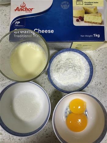 网红蛋糕，日式豆乳盒子的做法步骤2