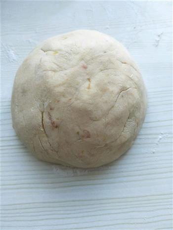 地瓜豆沙发面饼的做法步骤5