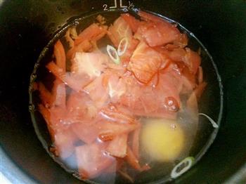 减肥西红柿鸡蛋粉丝汤的做法步骤4