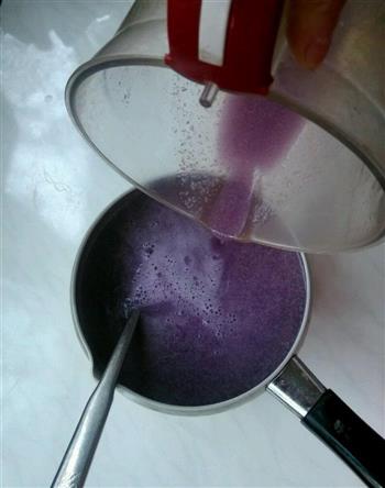 快手紫薯营养米糊的做法步骤4