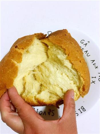 面包机版超松软甜面包的做法步骤12