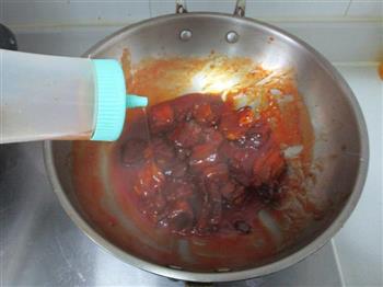 茄汁排骨的做法步骤8