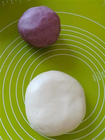 紫薯豆沙酥的做法步骤1
