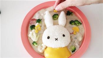 米菲兔奶酱蔬菜 宝宝立刻爱上吃蔬菜的做法步骤11