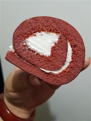 红丝绒蛋糕卷的做法步骤12