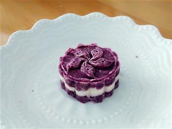 紫薯山药糕的做法图解6