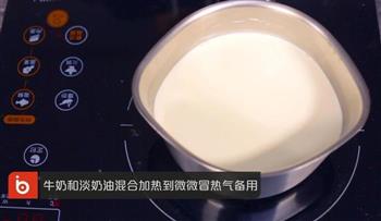 抹茶牛奶糖的做法图解3