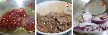 家常菜的“青椒炒牛肉”这样做的话就可以5分钟完成了的做法步骤4