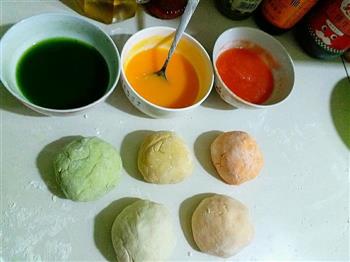 彩色饺子的做法步骤3