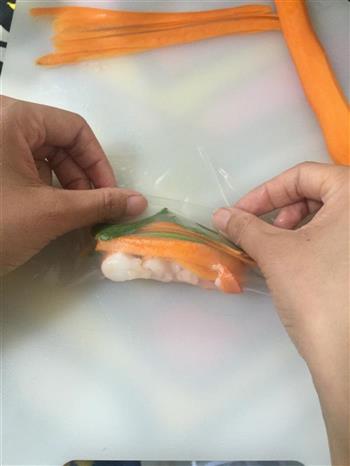 越南风味大虾米纸春卷的做法图解10