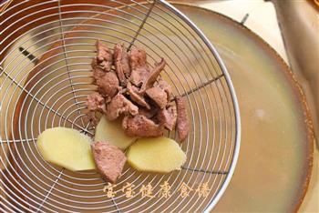 小米猪肝粥  补铁食谱的做法图解4