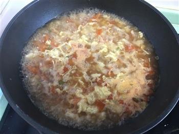 西红柿鸡蛋疙瘩汤的做法步骤10