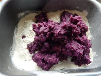 紫薯发糕的做法图解6