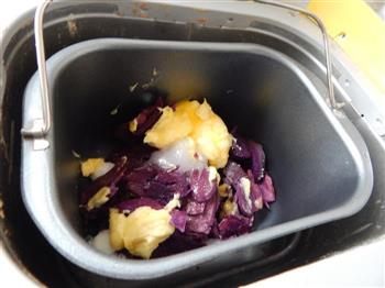 面包机版紫薯馅的做法步骤8