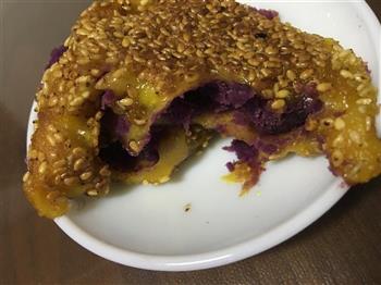 紫薯南瓜饼的做法步骤9
